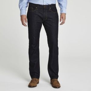 JOHNSTON & MURPHY Slim Fit 34 x32 Dark Wash NWOT